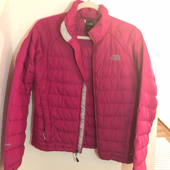 North Face Jacket Pink Barely Worn - Picture 3 of 3
